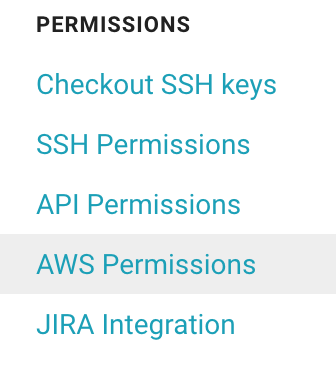 AWS permissions